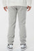 Adidas A436 Mens Fleece Jogger Sweatpants w/ Pockets Heather Grey Model Back