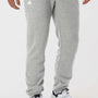 Adidas Mens Fleece Jogger Sweatpants w/ Pockets - Heather Grey - NEW