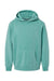 Independent Trading Company PRM1500Y Youth Pigment Dyed Hooded Sweatshirt Hoodie w/ Pouch Pocket Mint Green Flat Front