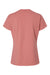 ComfortWash By Hanes GDH125 Mens Garment Dyed Short Sleeve V-Neck T-Shirt Mauve Flat Back