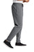 Jerzees 975MP/975MPR Mens NuBlend Fleece Jogger Sweatpants w/ Pockets Heather Grey/Charcoal Grey Model Side