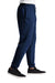 Jerzees 975MP/975MPR Mens NuBlend Fleece Jogger Sweatpants w/ Pockets Navy Blue/Charcoal Grey Model Side