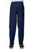 Jerzees 975YR Youth NuBlend Fleece Pill Resistant Jogger Sweatpants w/ Pockets Navy Blue Model Back