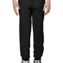 Jerzees Youth NuBlend Fleece Pill Resistant Jogger Sweatpants w/ Pockets - Black