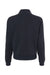 Alternative 8808PF Womens Eco Cozy Fleece Mock Neck 1/4 Zip Sweatshirt Black Flat Back