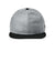 New Era Hats NE407 Mens Camo Flat Bill Snapback Hat Flag Black/Rainstorm Grey Camo Flat Front