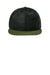 New Era Hats NE407 Mens Camo Flat Bill Snapback Hat Flag Army Green/Black Camo Flat Front