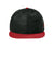 New Era Hats NE407 Mens Camo Flat Bill Snapback Hat Flag Scarlet Red/Black Camo Flat Front