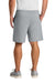 Jerzees 978MP Mens NuBlend Sweatshorts w/ Pockets Heather Grey Model Back