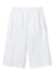 Jerzees 978MP Mens NuBlend Sweatshorts w/ Pockets White Flat Back