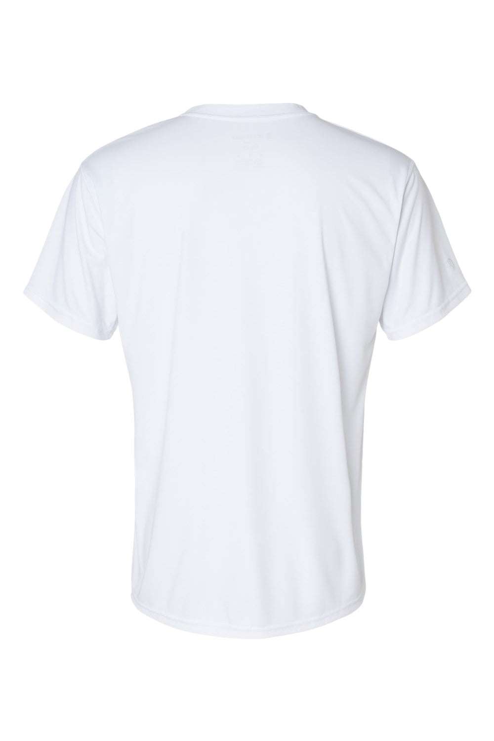 Holloway 222818 Mens Momentum Short Sleeve Crewneck T-Shirt White Flat Back