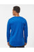 Holloway 222822 Mens Momentum Long Sleeve Crewneck T-Shirt Royal Blue Model Back