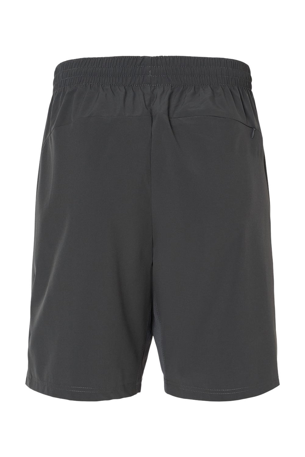 Holloway 229556 Mens Weld Shorts w/ Pockets Carbon Grey Flat Back