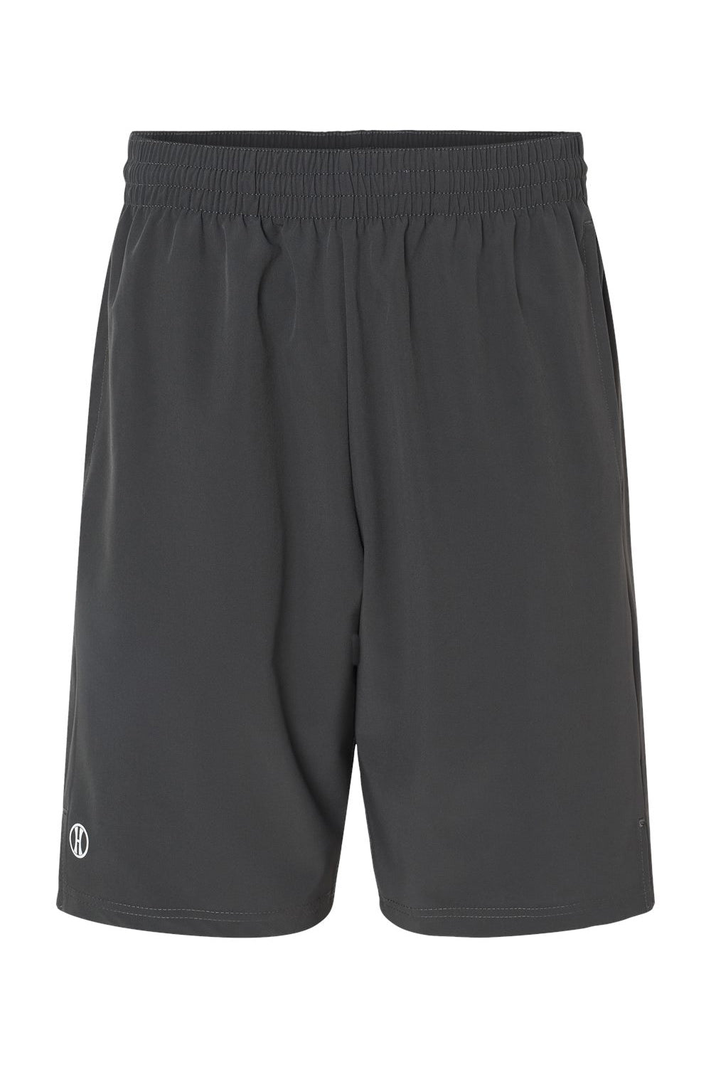 Holloway 229556 Mens Weld Shorts w/ Pockets Carbon Grey Flat Front