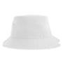 Atlantis Headwear Mens Sustainable Bucket Hat - White - NEW