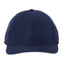 Atlantis Headwear Mens Sustainable Recycled Feel Snapback Hat - Navy Blue - NEW