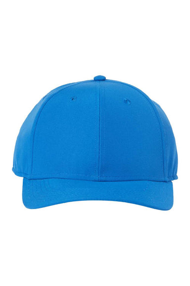 Atlantis Hats REFE Mens Sustainable Recycled Feel Snapback Hat Royal Blue Flat Front
