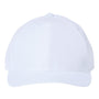Atlantis Headwear Mens Sustainable Recycled Feel Snapback Hat - White - NEW