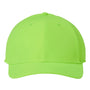 Atlantis Headwear Mens Sustainable Recycled Feel Snapback Hat - Green Fluorescent - NEW