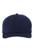 Atlantis Headwear SAND Mens Sustainable Performance Adjustable Hat Navy Blue Flat Front