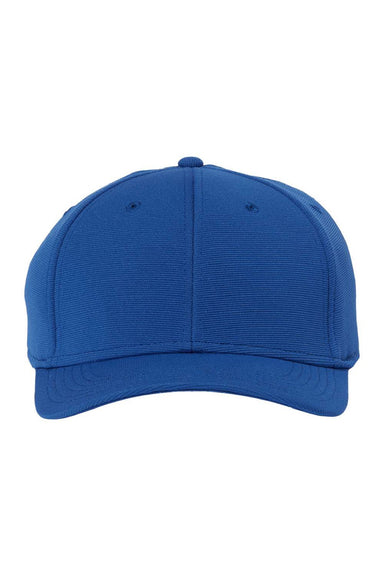 Atlantis Hats SAND Mens Sustainable Performance Adjustable Hat Royal Blue Flat Front