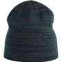 Atlantis Hats Unisex Sustainable Reflective Beanie - Navy Blue - Closeout
