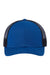 Atlantis Hats RETH Mens Sustainable Recycled Three Snapback Trucker Hat Royal Blue/Black Flat Front