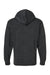 LAT 6926 Mens Elevated Fleece Basic Hooded Sweatshirt Hoodie w/ Pouch Pocket Black Leopard Flat Back