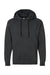 LAT 6926 Mens Elevated Fleece Basic Hooded Sweatshirt Hoodie w/ Pouch Pocket Black Leopard Flat Front
