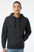 LAT 6926 Mens Elevated Fleece Basic Hooded Sweatshirt Hoodie w/ Pouch Pocket Storm Camo Model Front
