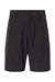 Burnside 9820 Mens Hybrid Stretch Shorts w/ Pockets Black Flat Front