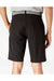 Burnside 9820 Mens Hybrid Stretch Shorts w/ Pockets Black Model Back