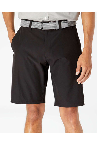Burnside 9820 Mens Hybrid Stretch Shorts w/ Pockets Black Model Front