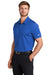 Nike NKBV6042 Mens Essential Dri-Fit Moisture Wicking Short Sleeve Polo Shirt Game Royal Blue Model 3Q