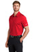 Nike NKBV6042 Mens Essential Dri-Fit Moisture Wicking Short Sleeve Polo Shirt University Red Model 3Q