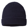Richardson Hats Unisex Waffle Cuffed Beanie - Navy Blue