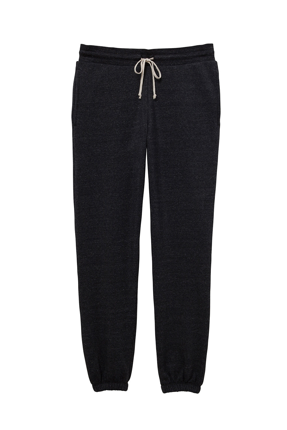 Alternative 9902F2 Womens Eco Classic Sweatpants w/ Pockets Black Flat Front
