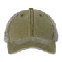 Legacy Hats Mens Dashboard Snapback Trucker Hat - Olive Green/Grey