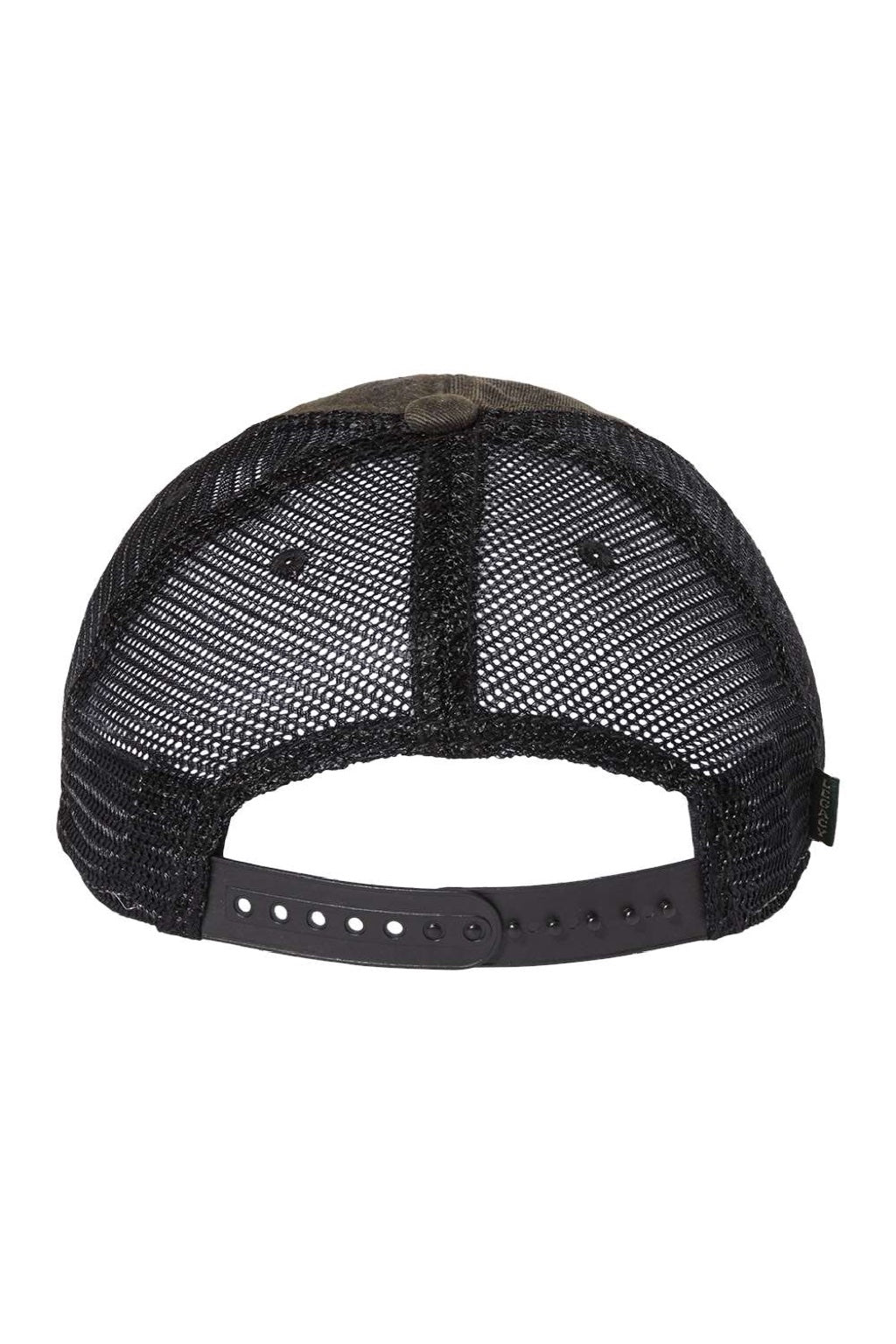 Legacy Hats OFA Mens Old Favorite Snapback Trucker Hat Black Flat Back