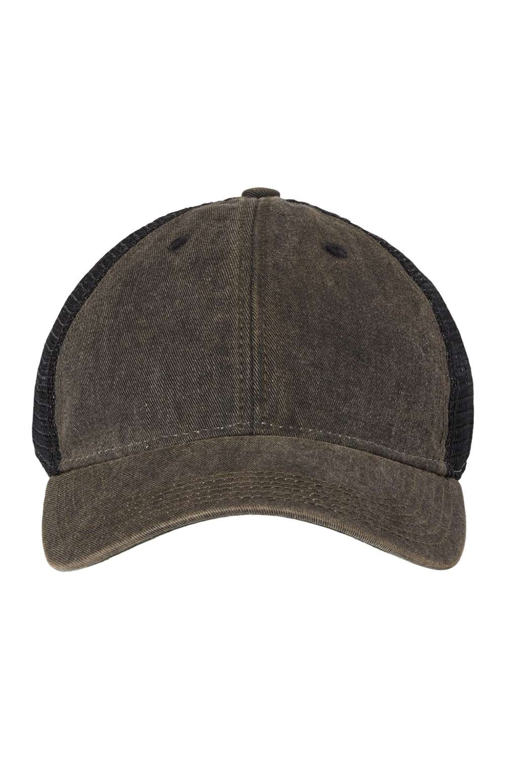 Legacy Hats OFA Mens Old Favorite Snapback Trucker Hat Black Flat Front