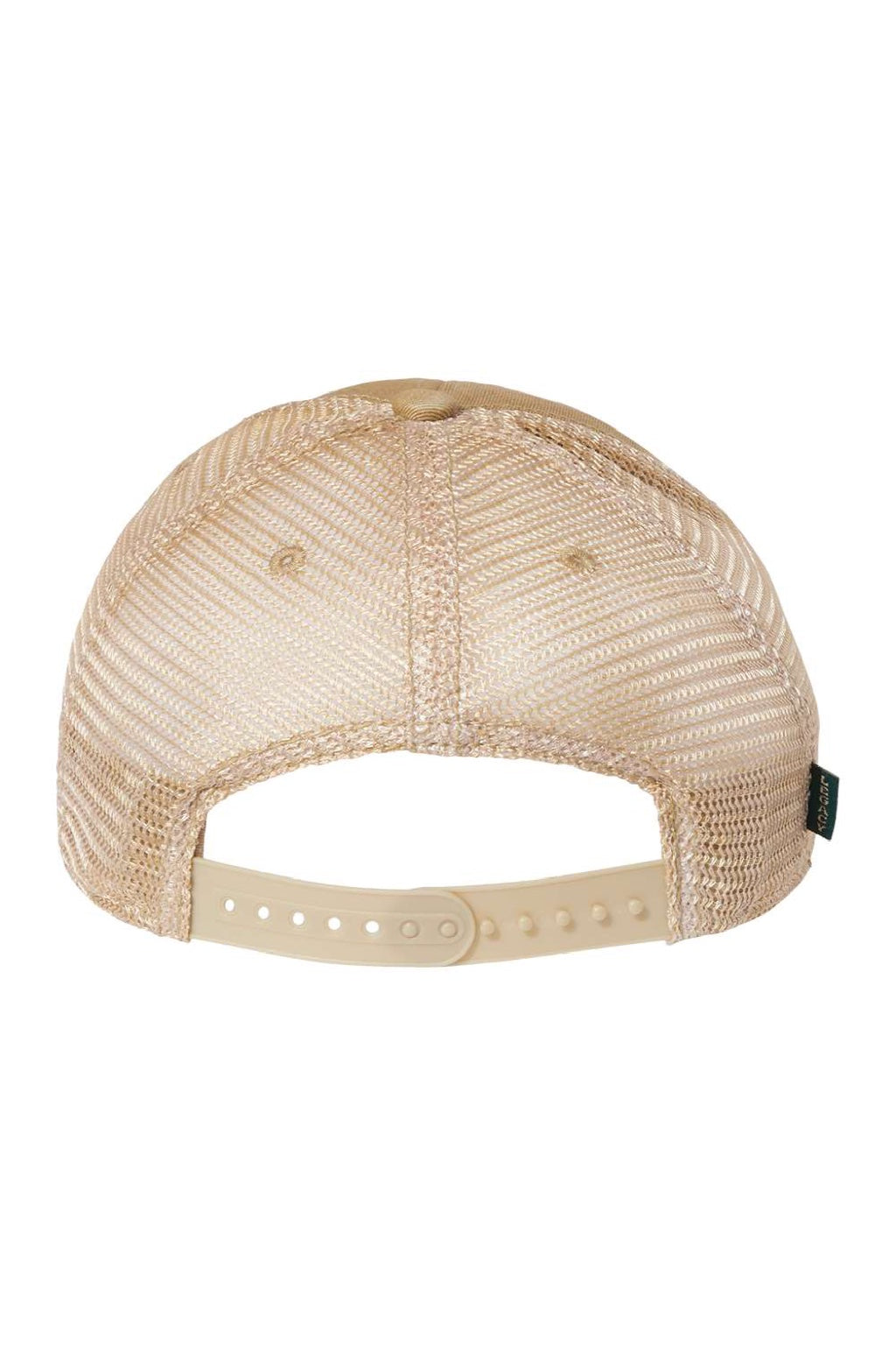 Legacy Hats OFA Mens Old Favorite Snapback Trucker Hat Khaki/Khaki Flat Back