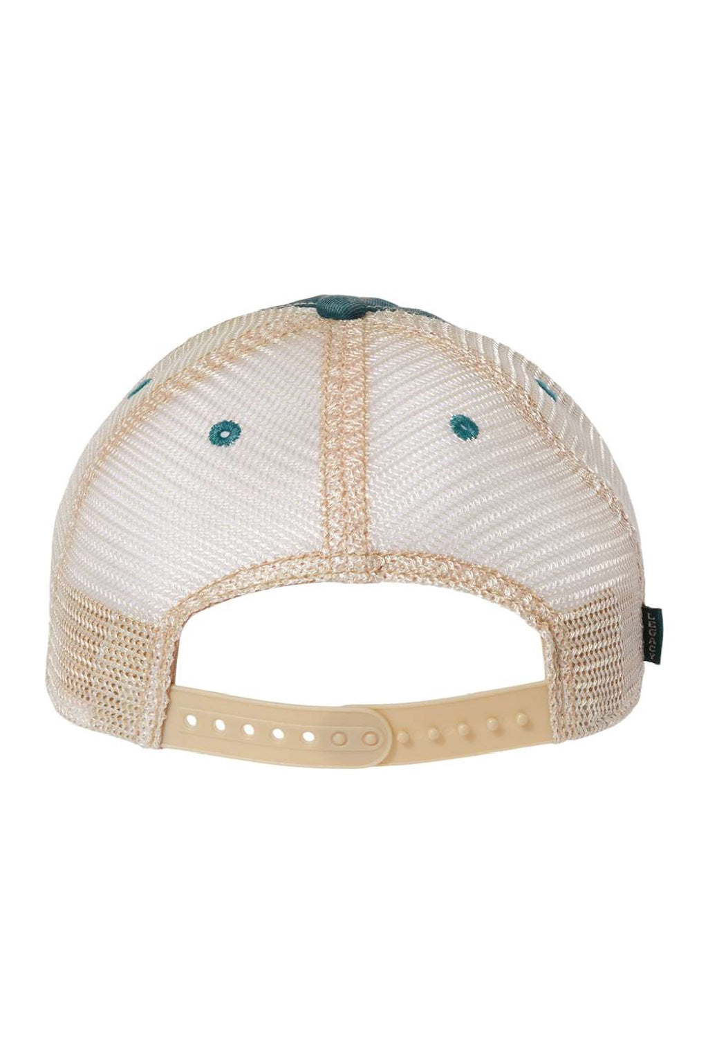 Legacy Hats OFA Mens Old Favorite Snapback Trucker Hat Marine Blue/Khaki Flat Back