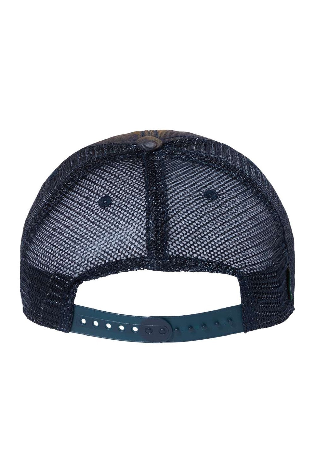 Legacy Hats OFA Mens Old Favorite Snapback Trucker Hat Navy Blue Flat Back