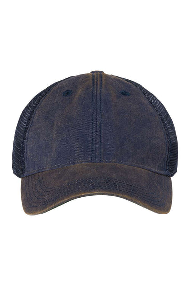 Legacy OFA Mens Old Favorite Trucker Hat Navy Blue Flat Front