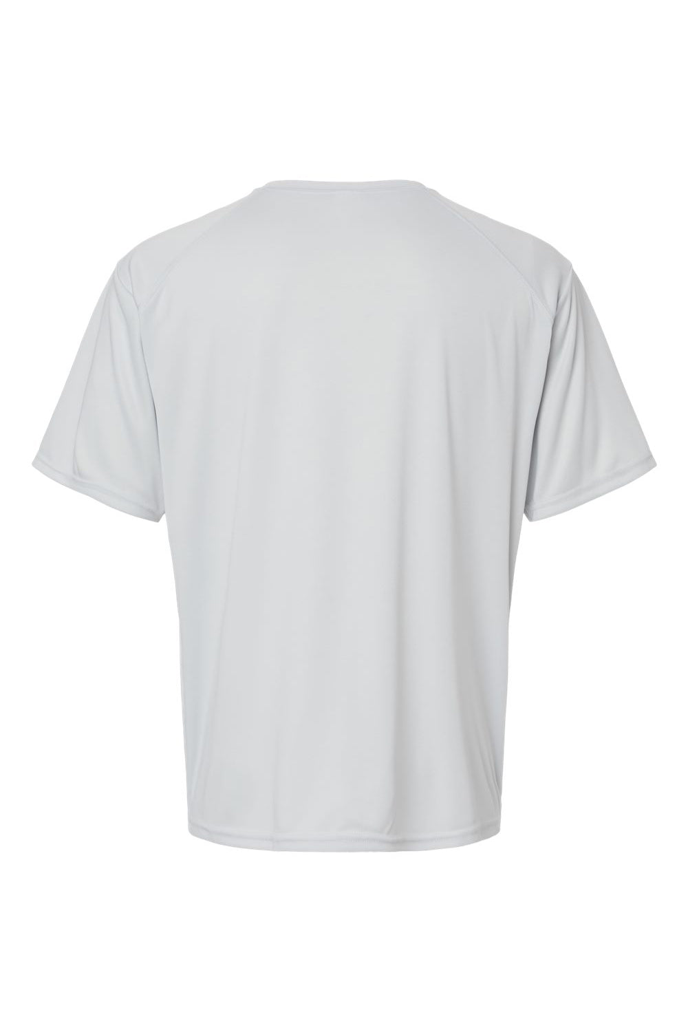 Paragon 200 Mens Islander Performance Short Sleeve Crewneck T-Shirt Aluminum Grey Flat Back