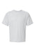 Paragon 200 Mens Islander Performance Moisture Wicking Short Sleeve Crewneck T-Shirt Aluminum Grey Flat Front
