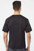 Paragon 200 Mens Islander Performance Moisture Wicking Short Sleeve Crewneck T-Shirt Black Model Back