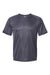 Paragon 200 Mens Islander Performance Short Sleeve Crewneck T-Shirt Graphite Grey Flat Front