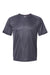 Paragon 200 Mens Islander Performance Moisture Wicking Short Sleeve Crewneck T-Shirt Graphite Grey Flat Front