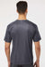 Paragon 200 Mens Islander Performance Moisture Wicking Short Sleeve Crewneck T-Shirt Graphite Grey Model Back